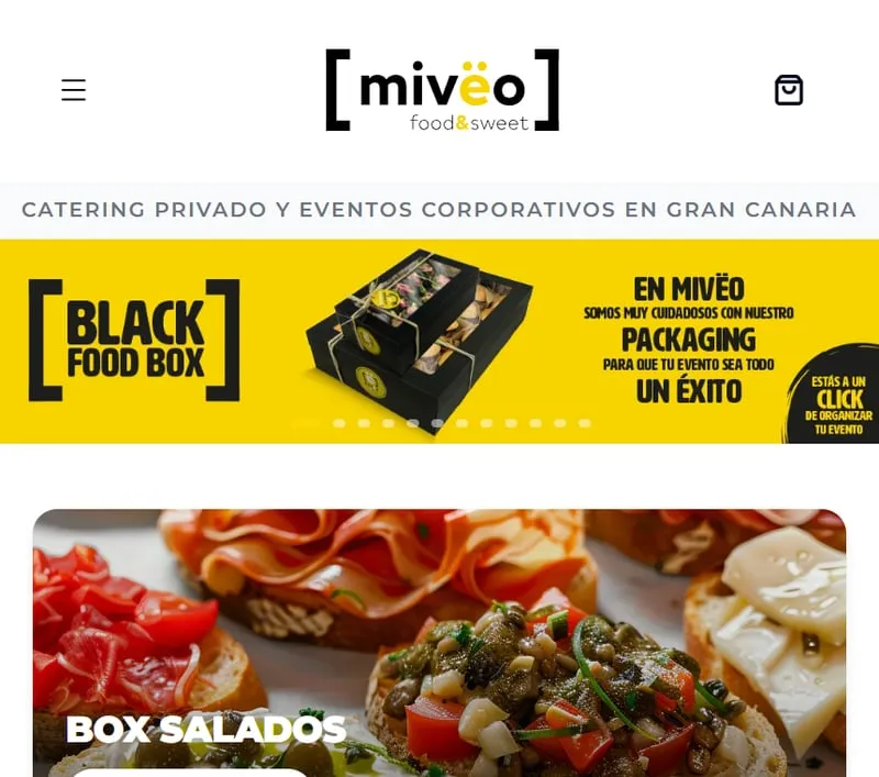 Web de Miveo desarrollada por Namura